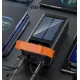 Power bank YM-635 400000mAh Solar Індикатор рівня заряду, для заряджання телефона з вбудованими кабелями