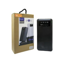 Повербанк power bank Viaking 50000 mAh YM-500 Фонарь 4 USB порта, дисплей, Powerbank Черный
