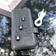 Павербанк 5000 mAh вбудовані кабелі USB, micro USB, Type-C, Lightning з Підставкою для телефона, Портативна