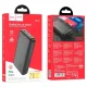 Зовнішній акумулятор Power bank HOCO J87A Tacker PD20W+QC3.0 20000 mAh батарея заряджання Чорний