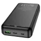 Зовнішній акумулятор Power bank HOCO J87A Tacker PD20W+QC3.0 20000 mAh батарея заряджання Чорний