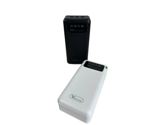 Повербанк power bank Viaking 50000 mAh YM-500 3 USB Type-C с фонариком Белый Повербанк power bank Viaking 50000 mAh YM-500 3 USB Type-C с фонариком Белый