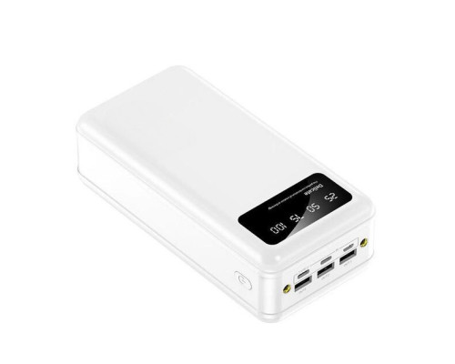 Повербанк power bank Viaking 50000 mAh YM-500 3 USB Type-C с фонариком Белый Повербанк power bank Viaking 50000 mAh YM-500 3 USB Type-C с фонариком Белый