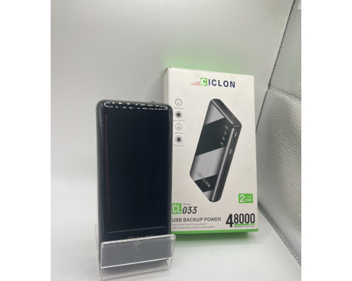 Павербанк POWER BANK CICLON CL-033 48000 mAh, чорний Павербанк POWER BANK CICLON CL-033 48000 mAh, чорний