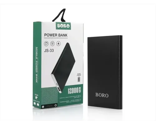 Power bank 12000mAh (3000mAh) Boro JS-33