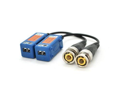 Пасивний приймач відеосигналу 5MP AHD / CVI / TV / CVBS, 720P / 960P / 1080P - 400/200 метрів, під зажим ціна за пару, Q100