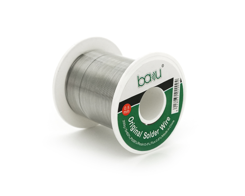 Припій BAKKU дротяний Solder wire BK 0.5*300G A DIA 0,5mm (250g) Припій BAKKU дротяний Solder wire BK 0.5*300G A DIA 0,5mm (250g)
