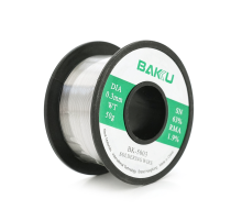 Припій BAKKU BK-5003 0,3mm (Sn 63%, Pb 35.1%, rma1.9%)