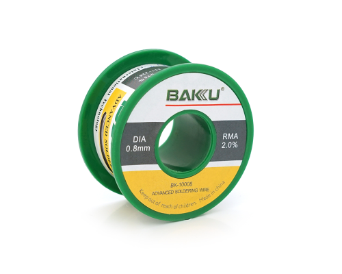 Припій BAKKU дротяний Solder wire BK10008 DIA 0,8mm (50g)