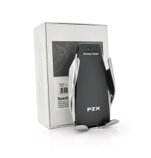 Бездротовий зарядний пристрій для автомобіля PZX WX05, Black, Box