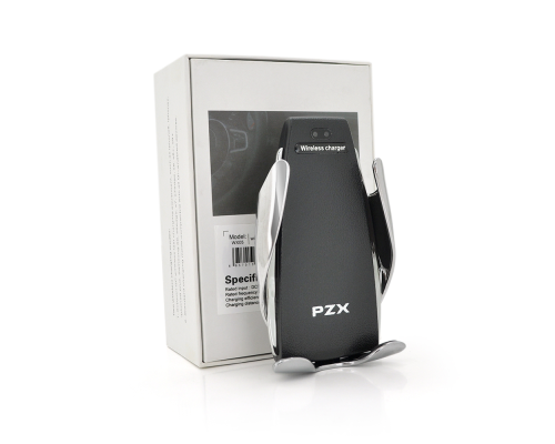 Бездротовий зарядний пристрій для автомобіля PZX WX05, Black, Box