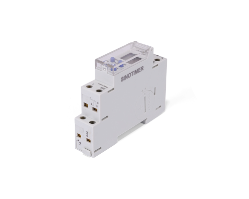 Реле часу Sinotimer TM610-2, 24 години/7 днів, на DIN-рейку 1P, LCD, програмований, змінна батарея, 16А, 220V, 88х66х18 мм Реле часу Sinotimer TM610-2, 24 години/7 днів, на DIN-рейку 1P, LCD, програмований, змінна батарея, 16А, 220V, 88х66х18 мм