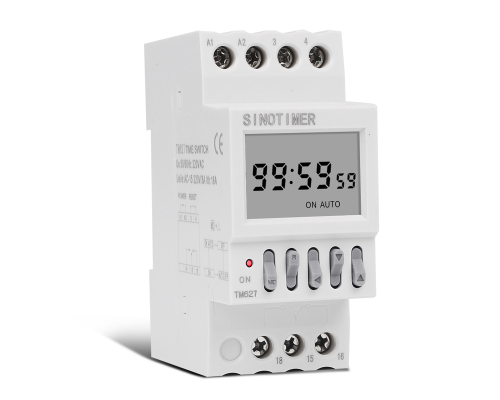 Реле часу Sinotimer TM627, на DIN-рейку, LCD, програмований, 16А, 220V, 82х68х36 мм