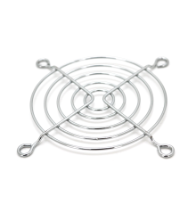 Решітка (гриль) для вентиляторів 80mm, Silver
