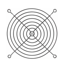 Грати (гриль) для вентиляторів 170mm, Silver