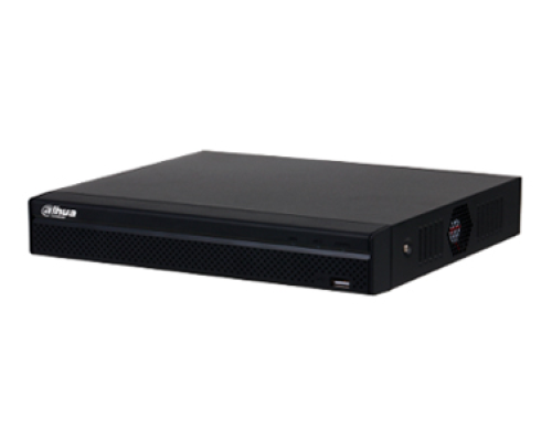 8-канальний 1U 8PoE Lite відеореєстратор у металевому корпусі DHI-NVR1108HS-8P-S3/H
