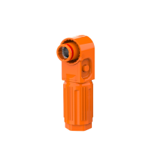 Силовий роз'єм для АКБ SRDB-250 (тато), кутовий, 250А, 1500V, IP67, Orange