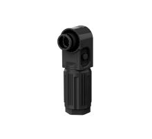 Силовий роз'єм для АКБ SRDB-150 (тато), кутовий, 150А, 1500V, IP67, Black