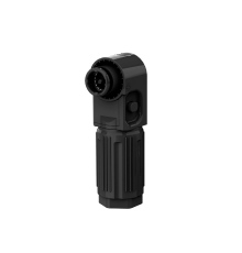 Силовий роз'єм для АКБ SRDB-350 (тато), кутовий, 350А, 1500V, IP67, Black