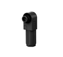 Силовий роз'єм для АКБ SRDB-70 (тато), кутовий, 70А, 1500V, IP67, Black