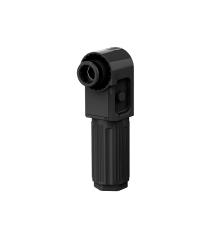 Силовий роз'єм для АКБ SRDB-120 (тато), кутовий, 120А, 1500V, IP67, Black