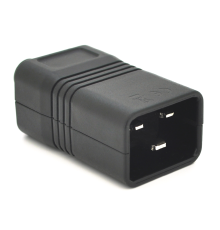 Триконтактний роз'єм IEC320 C20 тато (прямий), 250V, 16A, під викруткове складання Q50/500