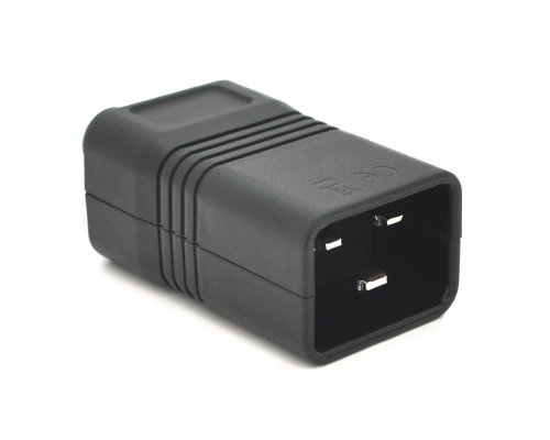 Триконтактний роз'єм IEC320 C20 тато (прямий), 250V, 16A, під викруткове складання Q50/500 Триконтактний роз'єм IEC320 C20 тато (прямий), 250V, 16A, під викруткове складання Q50/500