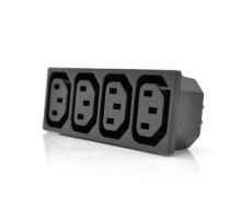 Euro Socket IEC C14, AC 250V 16A