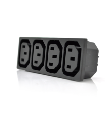 Euro Socket IEC C14, AC 250V 16A
