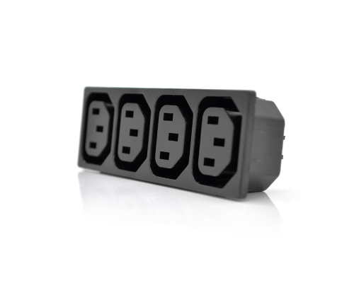 Euro Socket IEC C14, AC 250V 16A