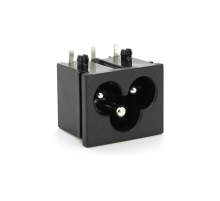 Триконтактне гніздо живлення DC005 тато 5.5*2.1, 30V, 1A, під викруткову збірку, Q100