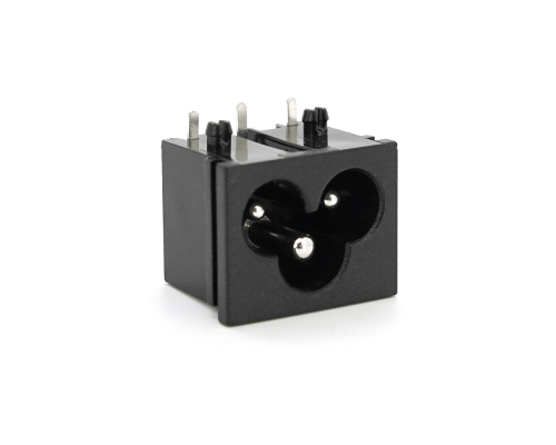 Триконтактне гніздо живлення DC005 тато 5.5*2.1, 30V, 1A, під викруткову збірку, Q100