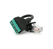 Роз'єм для підключення RJ-45(M) (4 контакти) з клемами під кабель Q100 Роз'єм для підключення RJ-45(M) (4 контакти) з клемами під кабель Q100