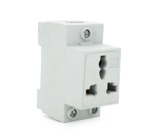 Модульна розетка Chenf Universal 3-pin на DIN-рейку, 250V/10-16A, Box