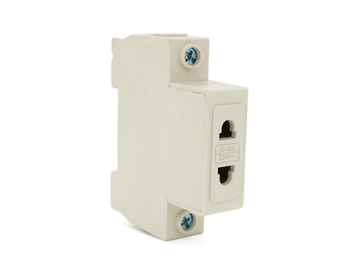 Модульна розетка Chenf Universal на DIN-рейку, 250V/10-16A, Box Модульна розетка Chenf Universal на DIN-рейку, 250V/10-16A, Box