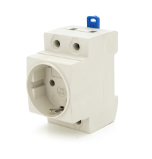 Модульна розетка Chenf на DIN-рейку, 250V/10-16A, Box