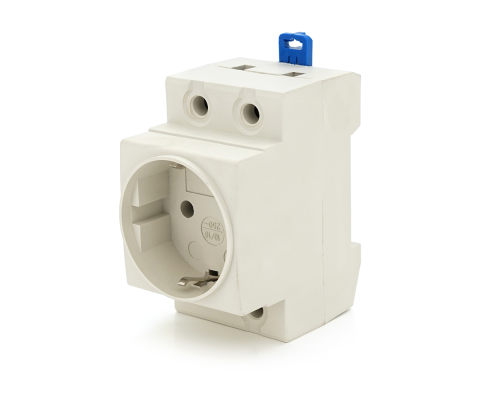 Модульна розетка Chenf на DIN-рейку, 250V/10-16A, Box Модульна розетка Chenf на DIN-рейку, 250V/10-16A, Box