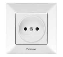 Розетка Panasonic Arkedia Slim, швидкий монтаж, біла