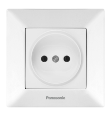 Розетка Panasonic Arkedia Slim, швидкий монтаж, біла