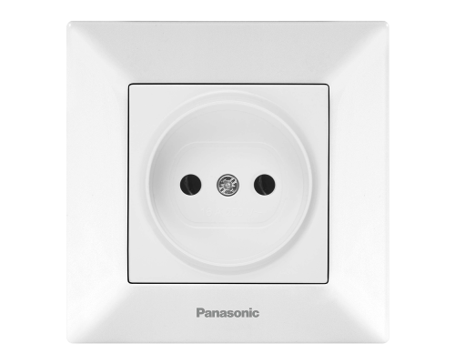 Розетка Panasonic Arkedia Slim, швидкий монтаж, біла Розетка Panasonic Arkedia Slim, швидкий монтаж, біла