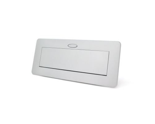 Розетка для підлоги висувна із заземленням J29L, дві розетки + 2 * USB + 2* RJ45, Input: AC 100-250V 16A, Silver Розетка для підлоги висувна із заземленням J29L, дві розетки + 2 * USB + 2* RJ45, Input: AC 100-250V 16A, Silver