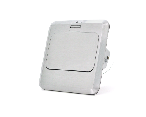 Розетка універсальна + 1 Shuko + 1RJ-45 висувна із заземленням J02L, Input: AC 100-250V 13A, Silver Розетка універсальна + 1 Shuko + 1RJ-45 висувна із заземленням J02L, Input: AC 100-250V 13A, Silver
