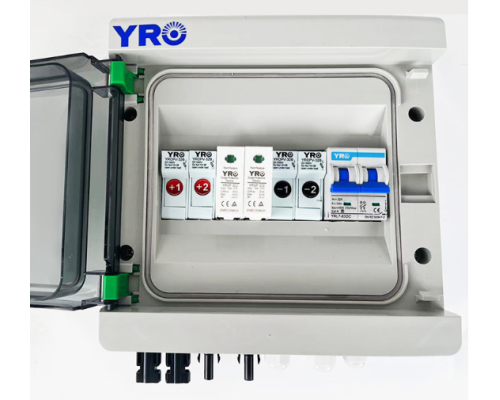 Комбінатор для сонячних систем YRPVB-2/1CB DC500V з блискавкозахистом