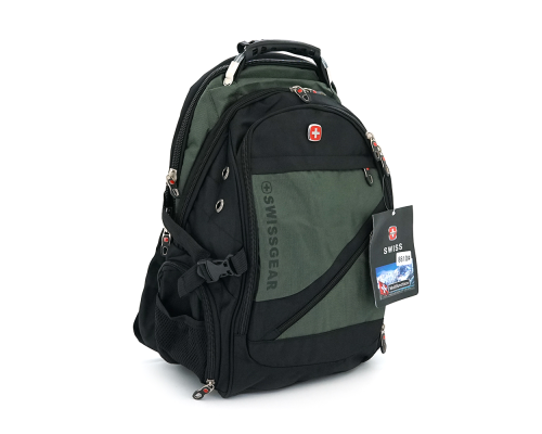 Міський ергономічний рюкзак Swissgear 8810, 55 Літрів, Green