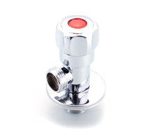 Комплект вентиль 3/8", хол/гор, Red/Blue