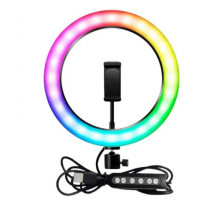 Селфі-лампа Led кільце 26см MJ26 RGB