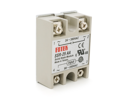 Твердотельне реле Fotek SSR-25AA 25А 24-380В AC