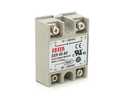 Твердотинне реле Fotek SSR-60AA 60А 24-380В AC