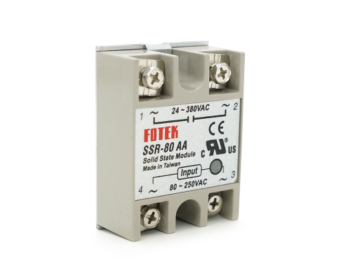 Твердотельне реле Fotek SSR-80АA 80А 24-380В AC