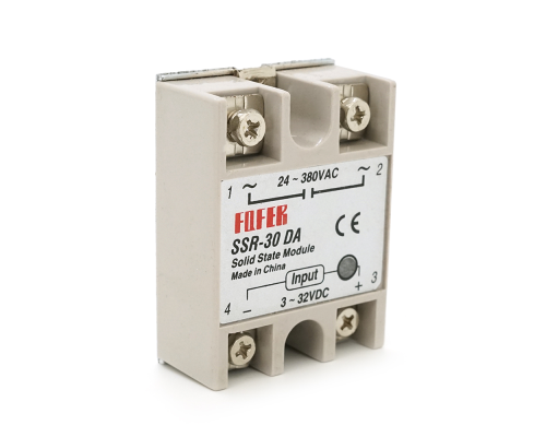 Твердотільні реле FQFER SSR-30DA 30А 24-380VAC